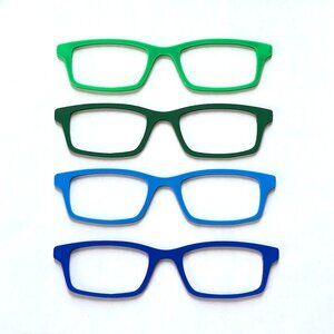 Set of 4 3D Printed Otis Magnetic Pair Eyewear Toppers-Otis Frame Toppers-New!